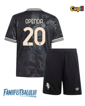 Juventus Lois Openda #20 Echipament de Fotbal Replică 2025-26 Copii Treilea (+ Șorturi)